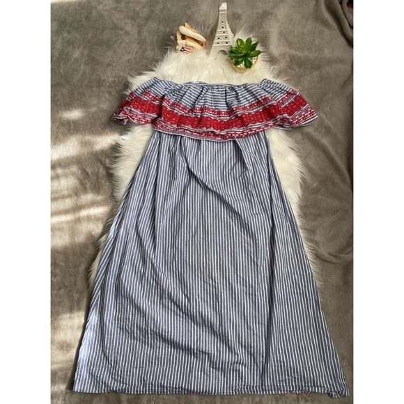 ASOS Dresses & Skirts - ASOS off the shoulder ruffle dress